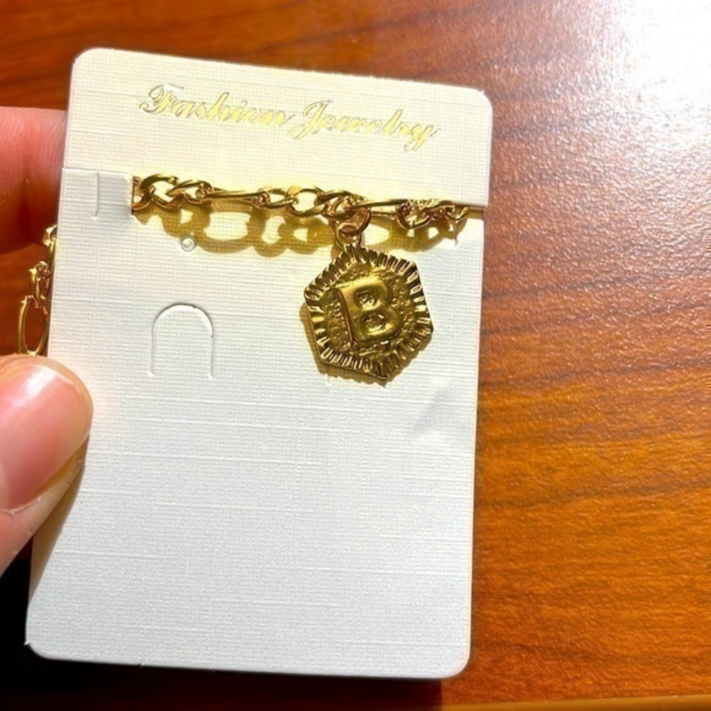 NWT “B” bracelet